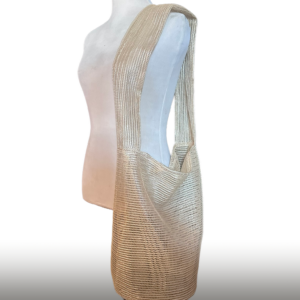 Messenger Mesh Bag with round bottom