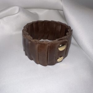 Brown Leather Cuff Cafe Con Chisme